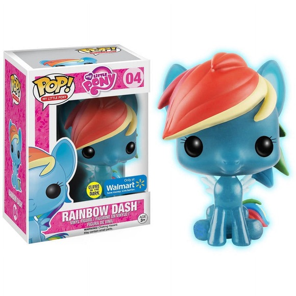 Funko Other - Funko Pop! Rainbow Dash #04 Glow in the Dark Walmart Exclusive My Little Pony